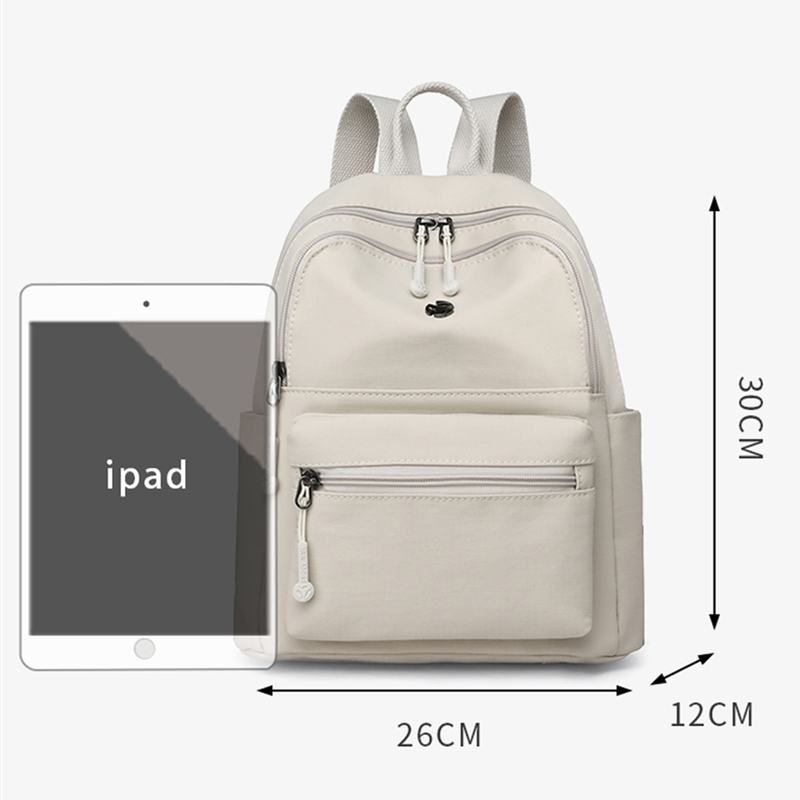 Casual Multi Pockets กระเป๋าเป - Canvas Backpack Casual บทวิจารณ์และราคา