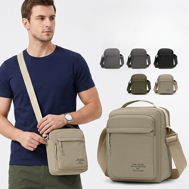 กระเป๋าสะพายข้างไนลอนสำหรับผู้ - Sling Backpack Shoulder บทวิจารณ์และราคา
