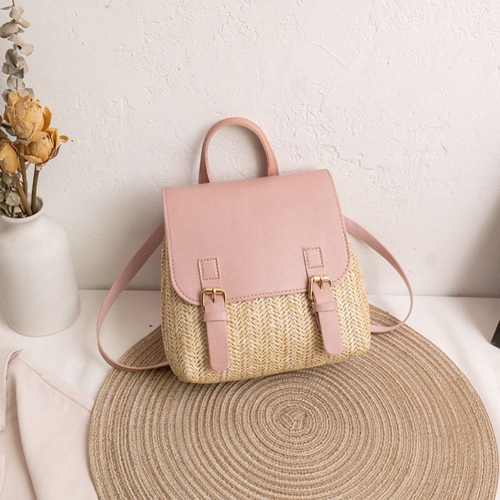 กระเป๋าเป้สะพายหลังหนัง PU แฟช - Leather Backpack Vintage บทวิจารณ์และราคา
